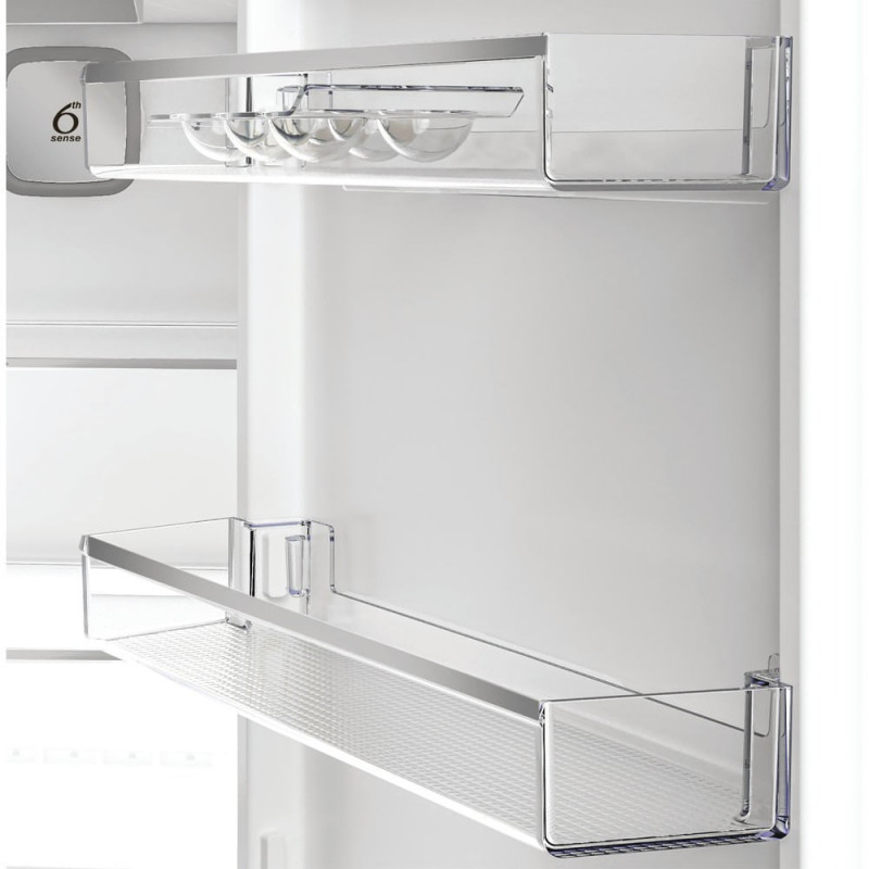 Whirlpool WPC 83I XP vrijstaande koel-vriescombinatie, 316 L, zilver (WPC83IXP)