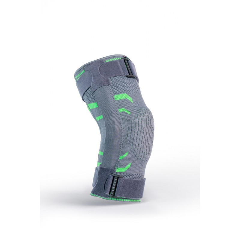 Rehafund O-1210/L elastische kniebrace met scharnier
