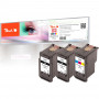 Peach Spar Pack inktcartridgeset PI100-317 (compatibel met Canon PG-545/CL-546)