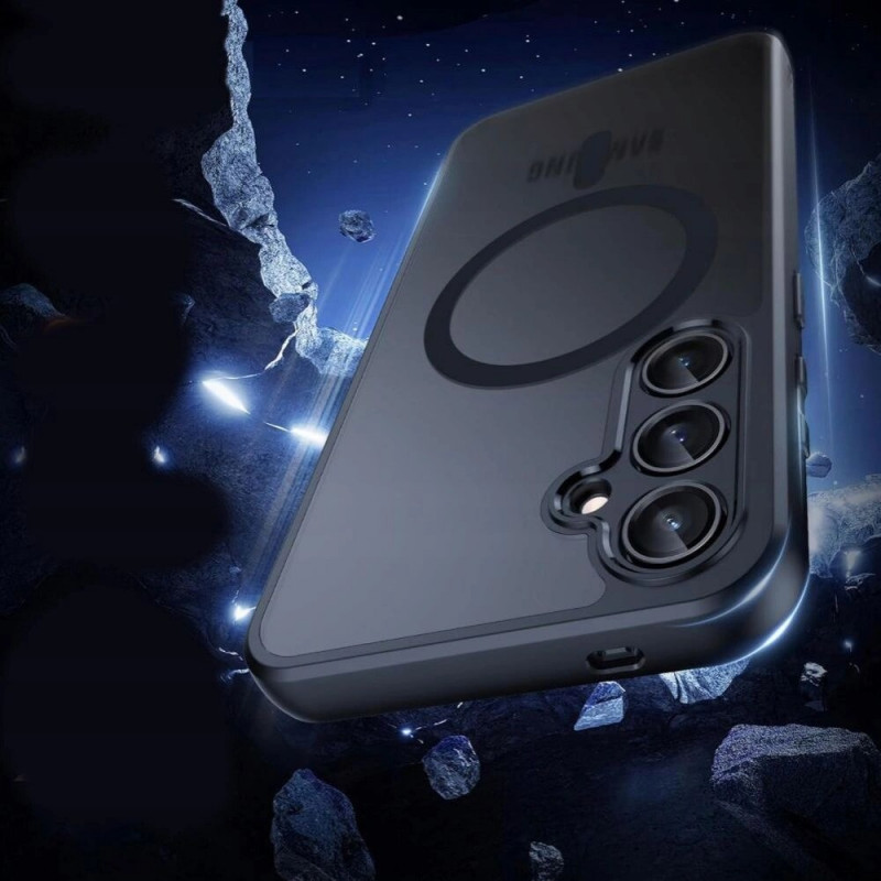 Tech-Protect Magmat MagSafe-hoesje voor Motorola Edge 60 Pro, mat zwart
