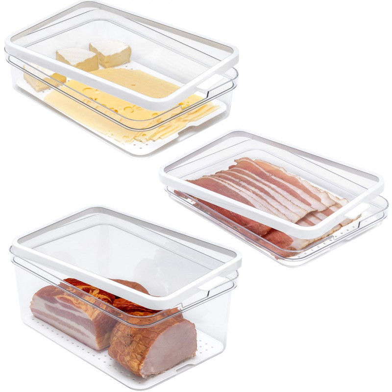 Rotho CAUMA koelkastorganizer set (3 st.)