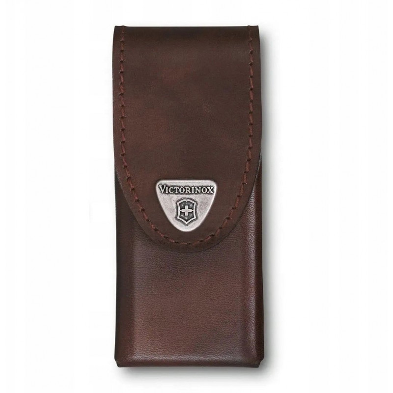 Victorinox Swiss Tool Spirit X Plus multitool, roestvrij staal, leer, 105 mm (3.0235.L)