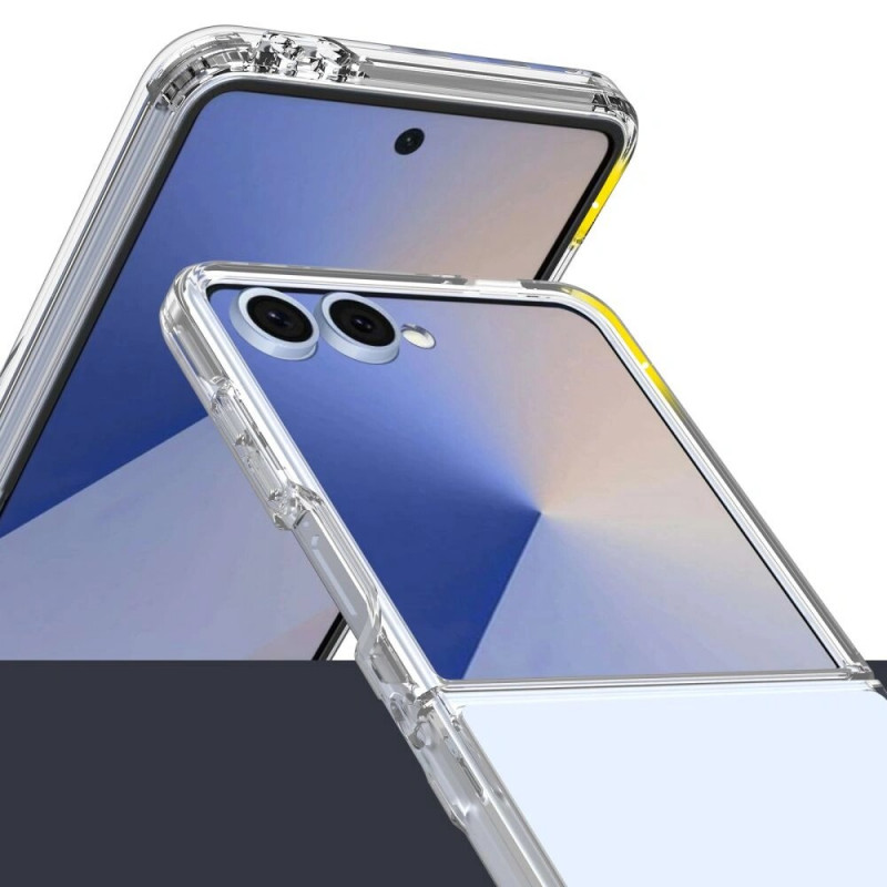 Tech-Protect Flexair Hybrid Case THP4318 voor Samsung Galaxy Z Flip 7, transparant