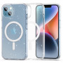Tech-Protect Flexair Hybrid MagSafe Apple iPhone 13 / 14 hoesje, glitter