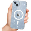 Tech-Protect Flexair Hybrid MagSafe Apple iPhone 13 / 14 hoesje, glitter