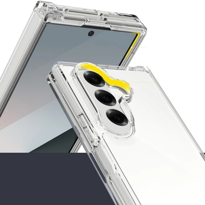 Tech-Protect Flexair Hybrid Case THP4308 voor Samsung Galaxy Z Fold 7, transparant