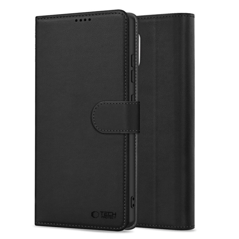 Tech-Protect portemonneehoesje THP4351 voor Motorola Moto G56 5G, zwart