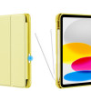 Tech-Protect SC Pen Apple iPad 10.9 (2022) / iPad 11 (2025) hoes, Geel