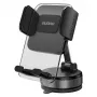 Dudao F24PLUS Autotelefoonhouder met zuignap voor dashboard, zwart