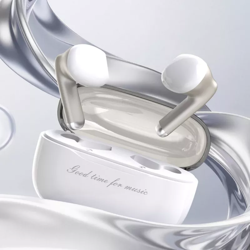 Dudao U8 TWS draadloze in-ear hoofdtelefoon, Bluetooth 5.3, wit