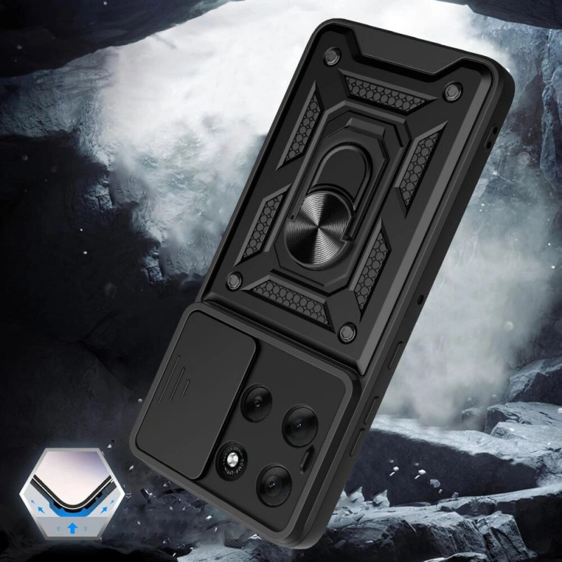 Tech-Protect Camshield Pro hoesje voor Motorola Moto G86 5G / G86 Power 5G, zwart