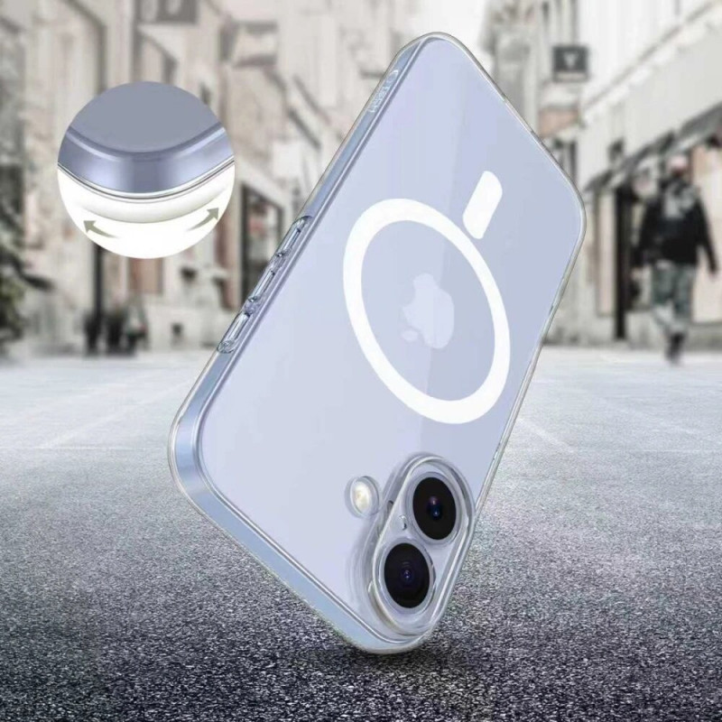 Tech-Protect FlexAir MagSafe-hoesje voor Apple iPhone 17, transparant