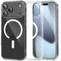 Tech-Protect Flexair Hybrid MagSafe-hoesje voor Apple iPhone 17 Pro, transparant