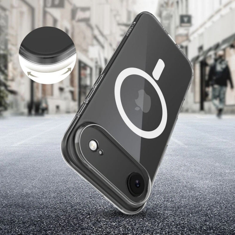 Tech-Protect FlexAir MagSafe-hoesje voor Apple iPhone Air, transparant