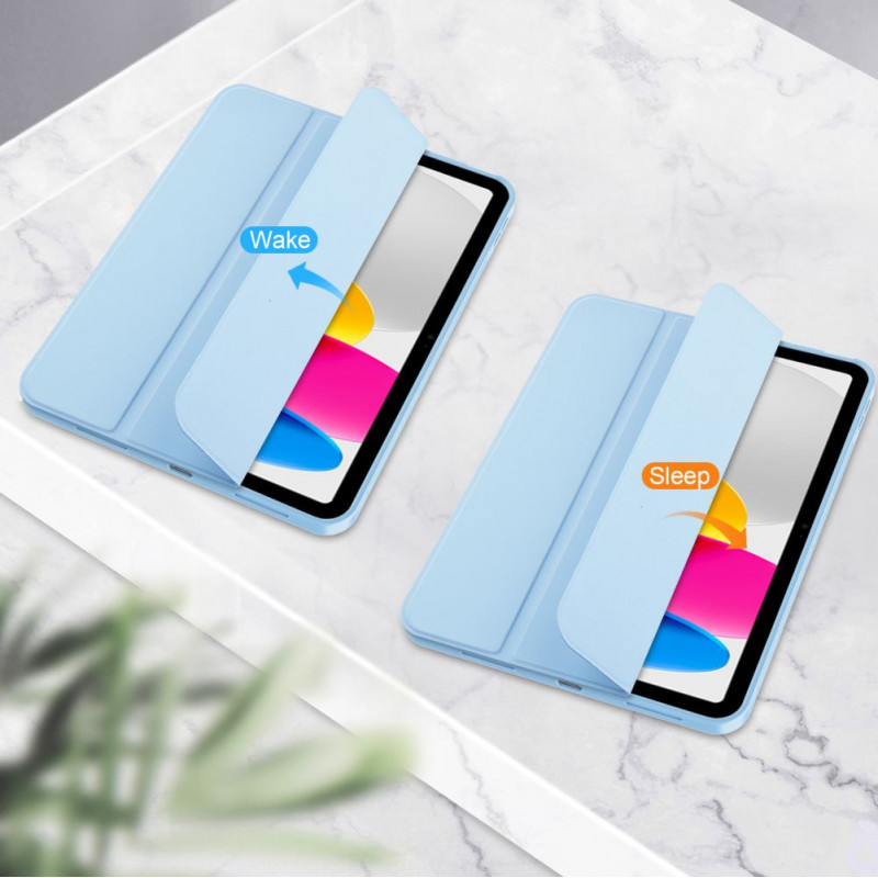 Tech-Protect SC Pen Apple iPad 10.9 (2022) / iPad 11 (2025) hoesje, hemelsblauw