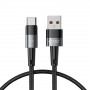 Tech-Protect Ultraboost USB-A / USB-C-kabel, 66W, 6A, 50 cm, grijs