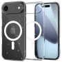 Tech-Protect FlexAir MagSafe-hoesje voor Apple iPhone Air, transparant glitter