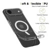 Tech-Protect FlexAir MagSafe-hoesje voor Apple iPhone Air, transparant glitter