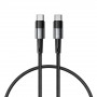 Tech-Protect Ultraboost USB-C PD-kabel, 100W, 5A, 25 cm, grijs