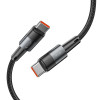 Tech-Protect Ultraboost USB-C PD-kabel, 100W, 5A, 25 cm, grijs