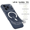Tech-Protect FlexAir MagSafe-hoesje voor Apple iPhone 17 Pro Max, transparant glitter