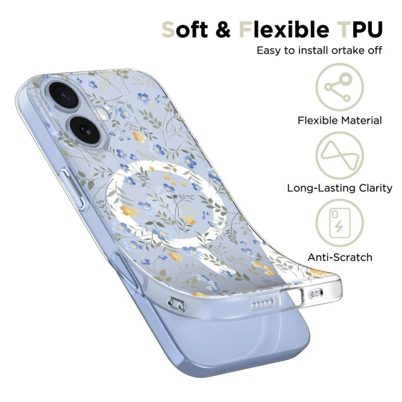 Tech-Protect FlexAir MagSafe-hoesje voor Apple iPhone 17, Spring Flowers