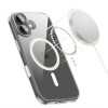 Tech-Protect Flexair Hybrid CC MagSafe-hoesje voor Apple iPhone 17, transparant