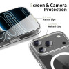 Tech-Protect Flexair Hybrid CC MagSafe-hoesje voor Apple iPhone 17 Pro, transparant