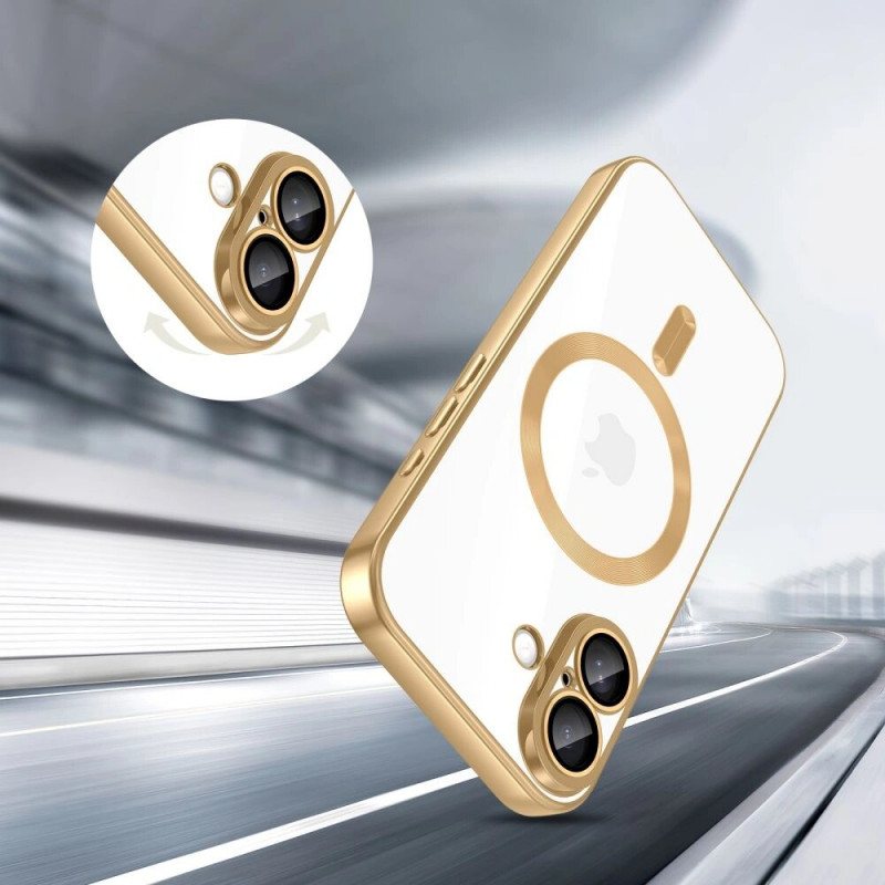 Tech-Protect MagFlex MagSafe-hoesje voor Apple iPhone 17, glanzend goud