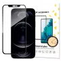 Wozinsky Super Tough Full Glue gehard glas met hoesvriendelijke rand voor iPhone 14 Plus / 13 Pro Max, zwart