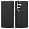 Tech-Protect portemonneehoesje voor Samsung Galaxy S25, zwart