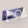 Tech-Protect Flexair Hybrid MagSafe-hoesje voor Samsung Galaxy S25 Ultra, transparant