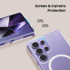 Tech-Protect Flexair Hybrid MagSafe-hoesje voor Samsung Galaxy S25 Ultra, transparant