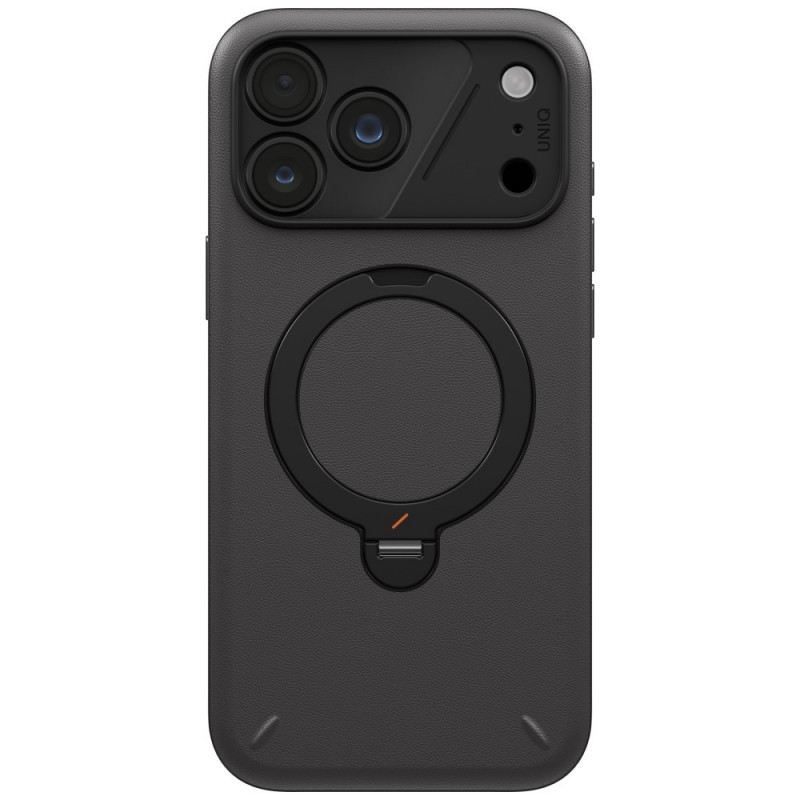 UNIQ Elix Case voor Apple iPhone 18 Pro Max / 17 Pro Max, 360° draaibare kickstand, grijs