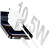 USAMS CC326 T69 USB-A wandlader, 10,5 W, 2,1 A, wit