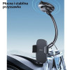 USAMS US-ZJ065 dashboard telefoonhouder voor in de auto met zuignap, zwart (ZJ065ZJ01)