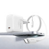 USAMS CC339 T76 45W GaN USB-C-oplader met SJ711 USB-C naar USB-C-kabel (1 m), wit