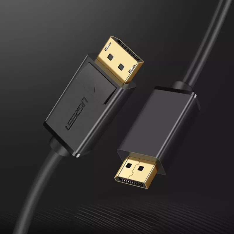 iLike Ugreen DP102 (10212) DisplayPort 1.2 naar DisplayPort 1.2 kabel, 4K, 3 m, zwart