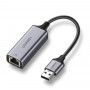 Ugreen MC209 USB 3.0 Gigabit Ethernet-adapter, grijs