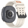 Tech-Protect Siliconen Air-band voor Samsung Galaxy Watch 8 / 9 / Classic 40 / 44 / 46 mm, Starlight