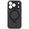UNIQ Elix-hoesje voor Apple iPhone 18 Pro / 17 Pro, 360° draaibare kickstand, grijs
