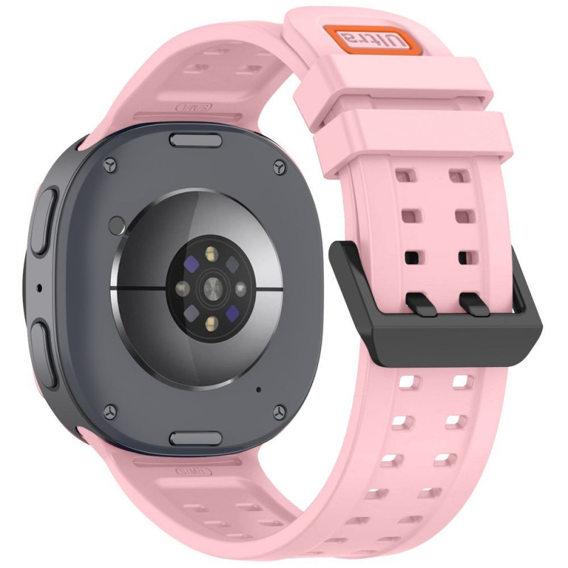 Tech-Protect Siliconen Air-band voor Samsung Galaxy Watch 8 / 9 / Classic 40 / 44 / 46 mm, poederroze