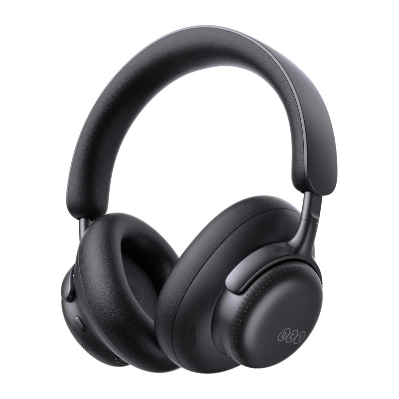 QCY H6 Ultra draadloze over-ear koptelefoon, adaptieve ANC, Bluetooth 6.0, zwart