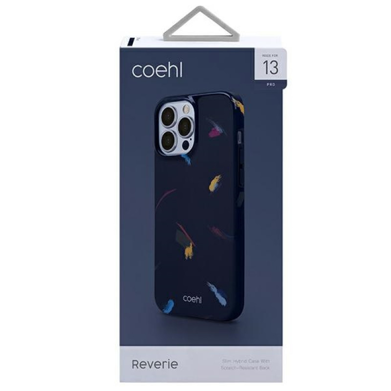 UNIQ Coehl Reverie-hoesje voor Apple iPhone 13 Pro, Pruisisch blauw