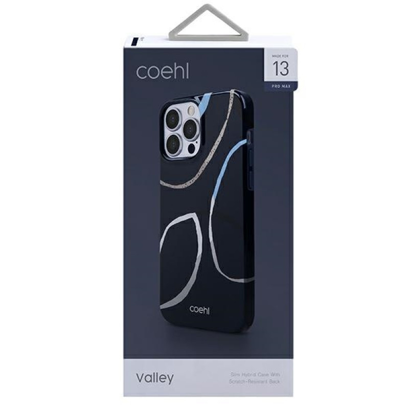 UNIQ Coehl Valley hoesje voor Apple iPhone 13 Pro Max, Deep Navy