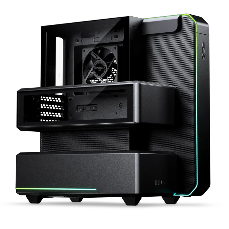 Phanteks EX5 Midi Tower PC-behuizing, ATX, Direct Cooling, zwart