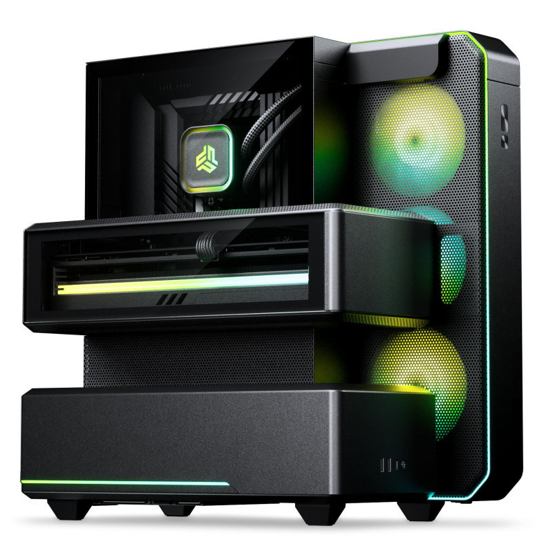 Phanteks EX5 Midi Tower PC-behuizing, ATX, Direct Cooling, zwart