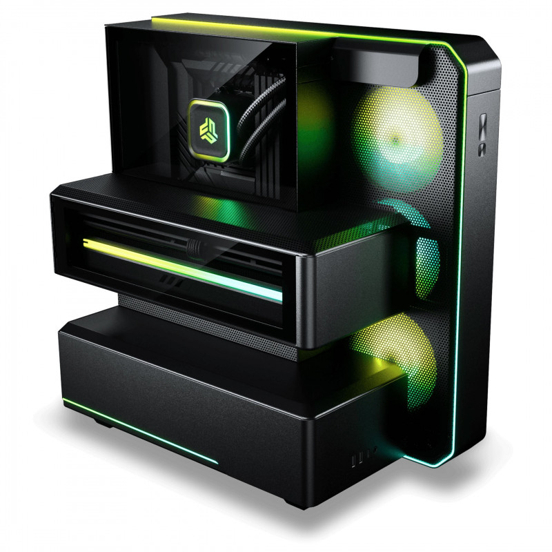 Phanteks EX5 Midi Tower PC-behuizing, ATX, Direct Cooling, zwart