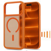 Tech-Protect Magmat MagSafe CC-hoesje voor Apple iPhone 17 Pro / 18 Pro, mat kosmisch oranje