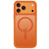 Tech-Protect Magmat MagSafe CC-hoesje voor Apple iPhone 17 Pro / 18 Pro, mat kosmisch oranje